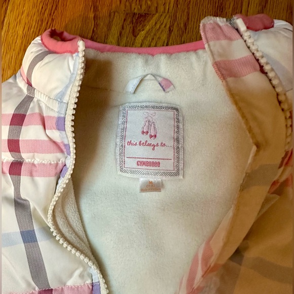 Gymboree girls ballet puffer vest - Picture 2 of 6